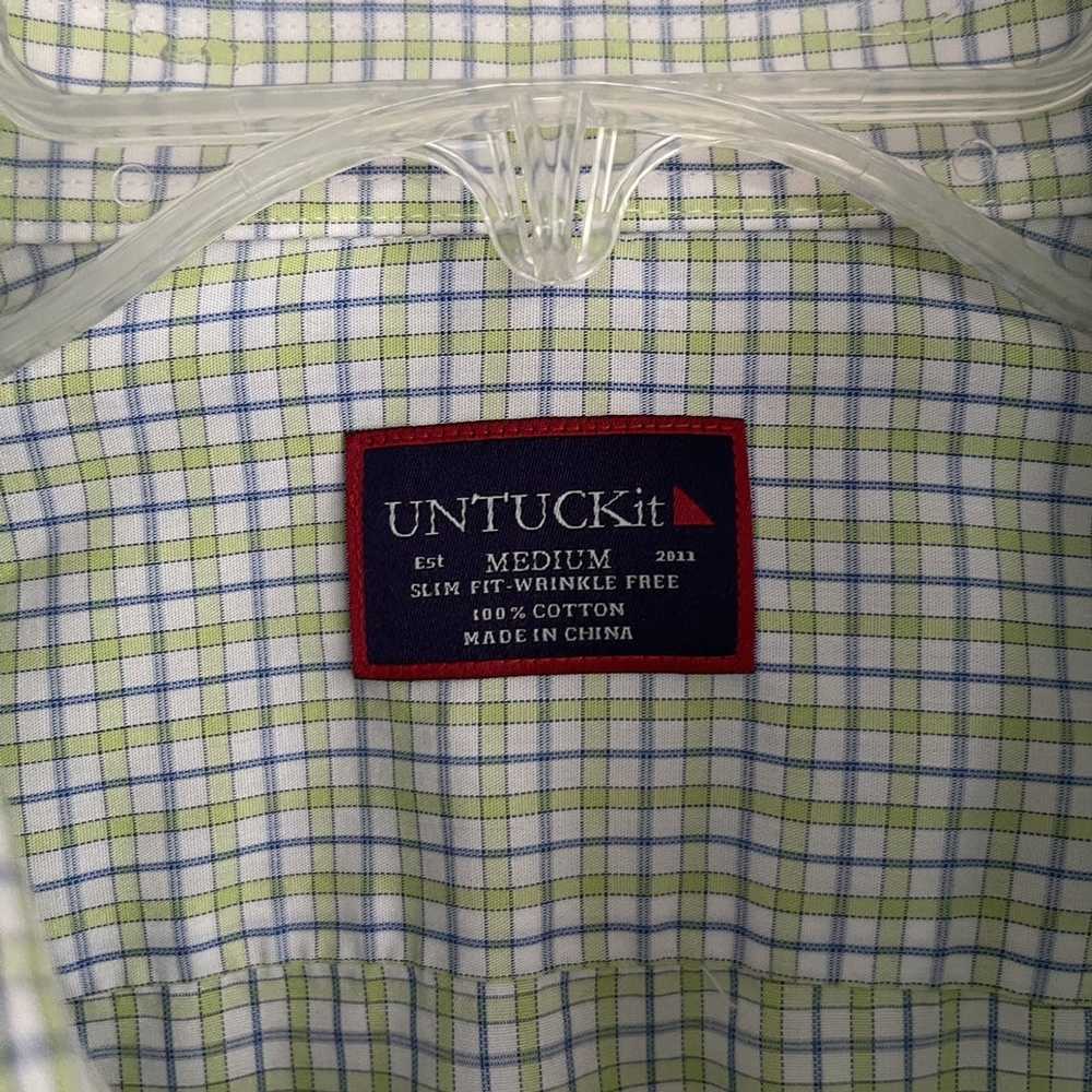 UNTUCKit UNTUCKit Checks Button Down Long Sleeve … - image 4