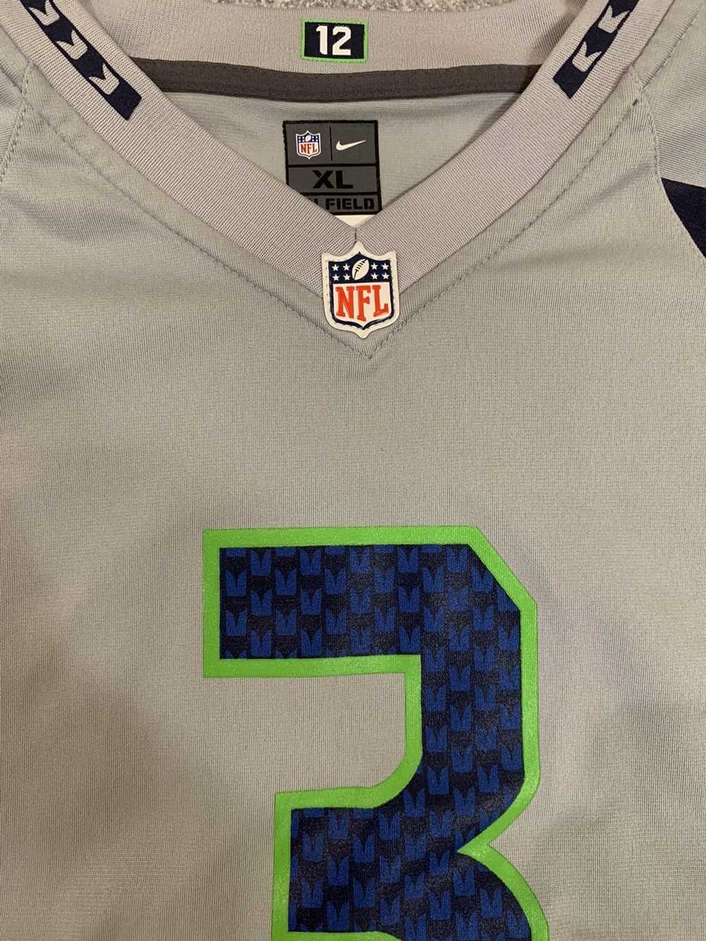 Jersey × NFL × Nike Seattle Seahawks Russell Wils… - image 3