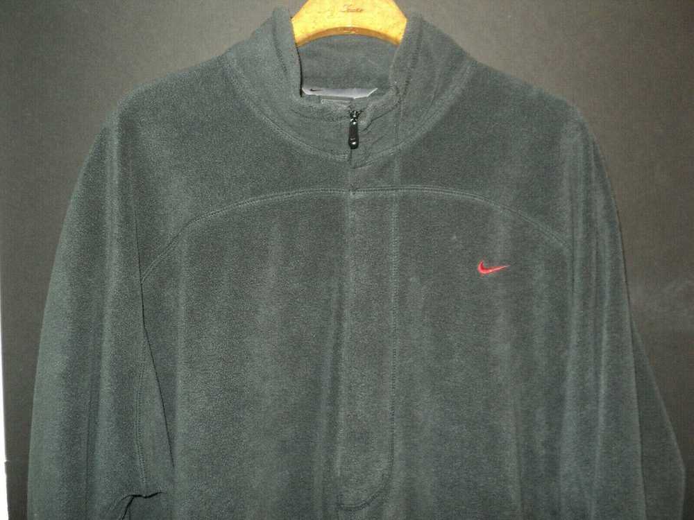 Nike Nike Fleece Gray Half-Zip Size XXL - image 2