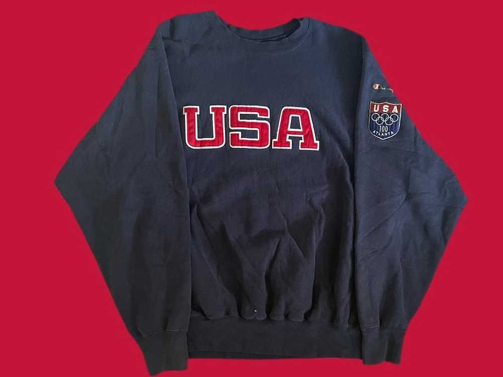 Usa Olympics 1996 Vintage Champion reverse weave … - image 1