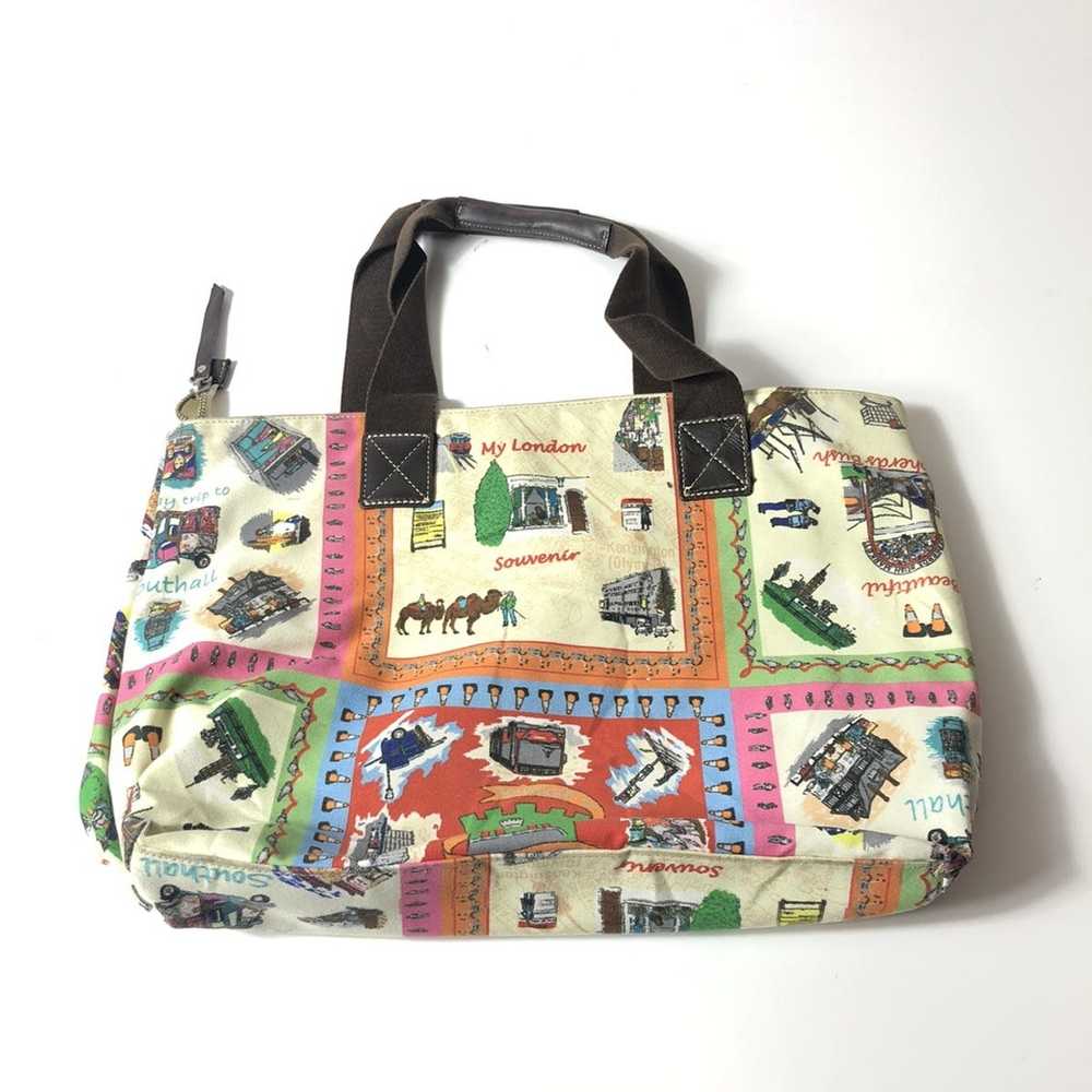 Paul Smith × Vintage Paul Smith Style Tote bag - image 6