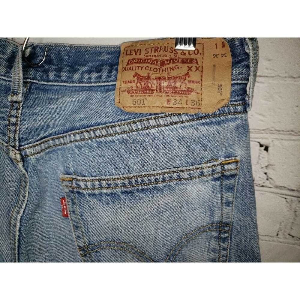 Levi's Vintage Clothing 501 High Rise Distressed … - image 4