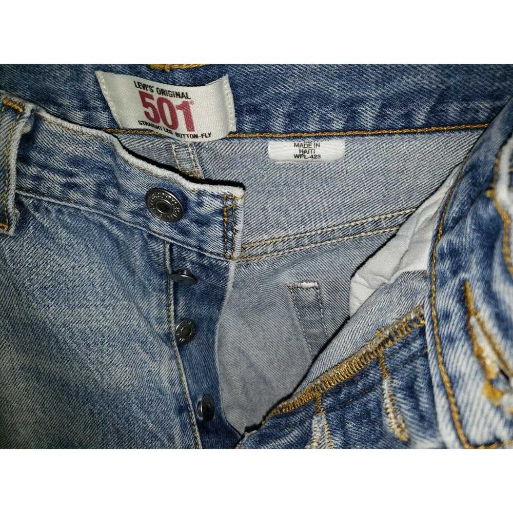Levi's Vintage Clothing 501 High Rise Distressed … - image 5