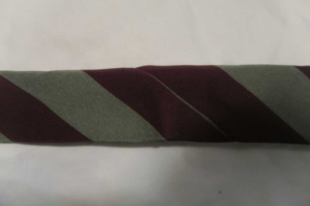 Lanvin × Vintage VTG Lanvin Tie Striped 70s Neckt… - image 7
