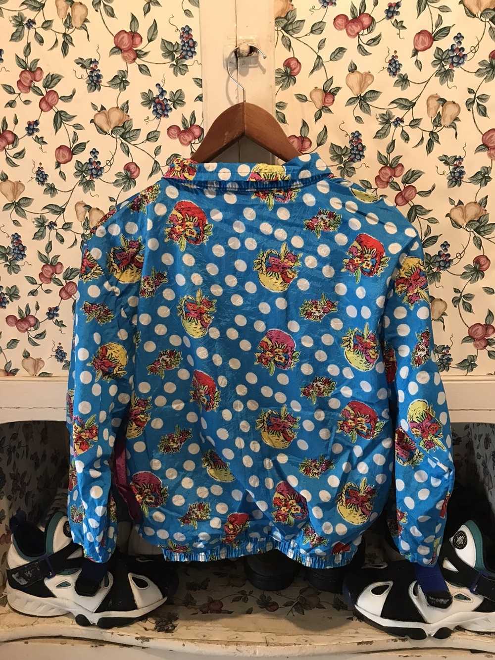 Vintage Vintage 90s Floral Windbreaker - image 4