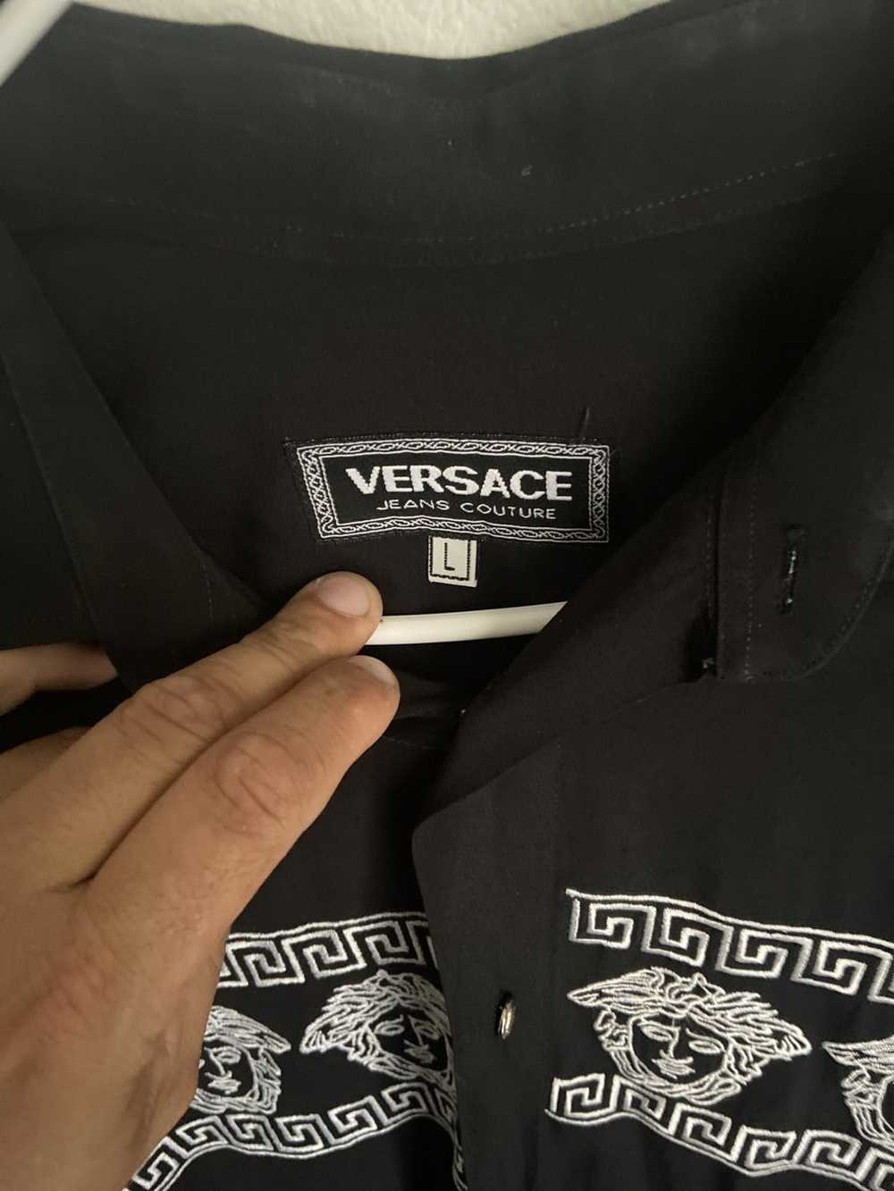 Versace Jeans Couture × Vintage 90's VERSACE stit… - image 3