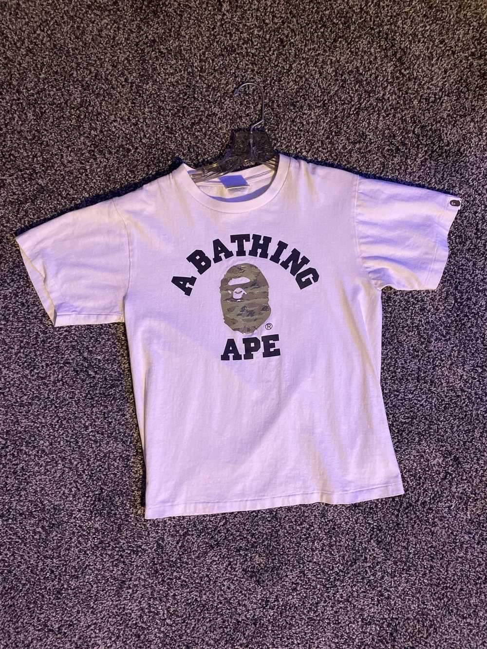 Bape A BATHING APE camo shirt - image 1