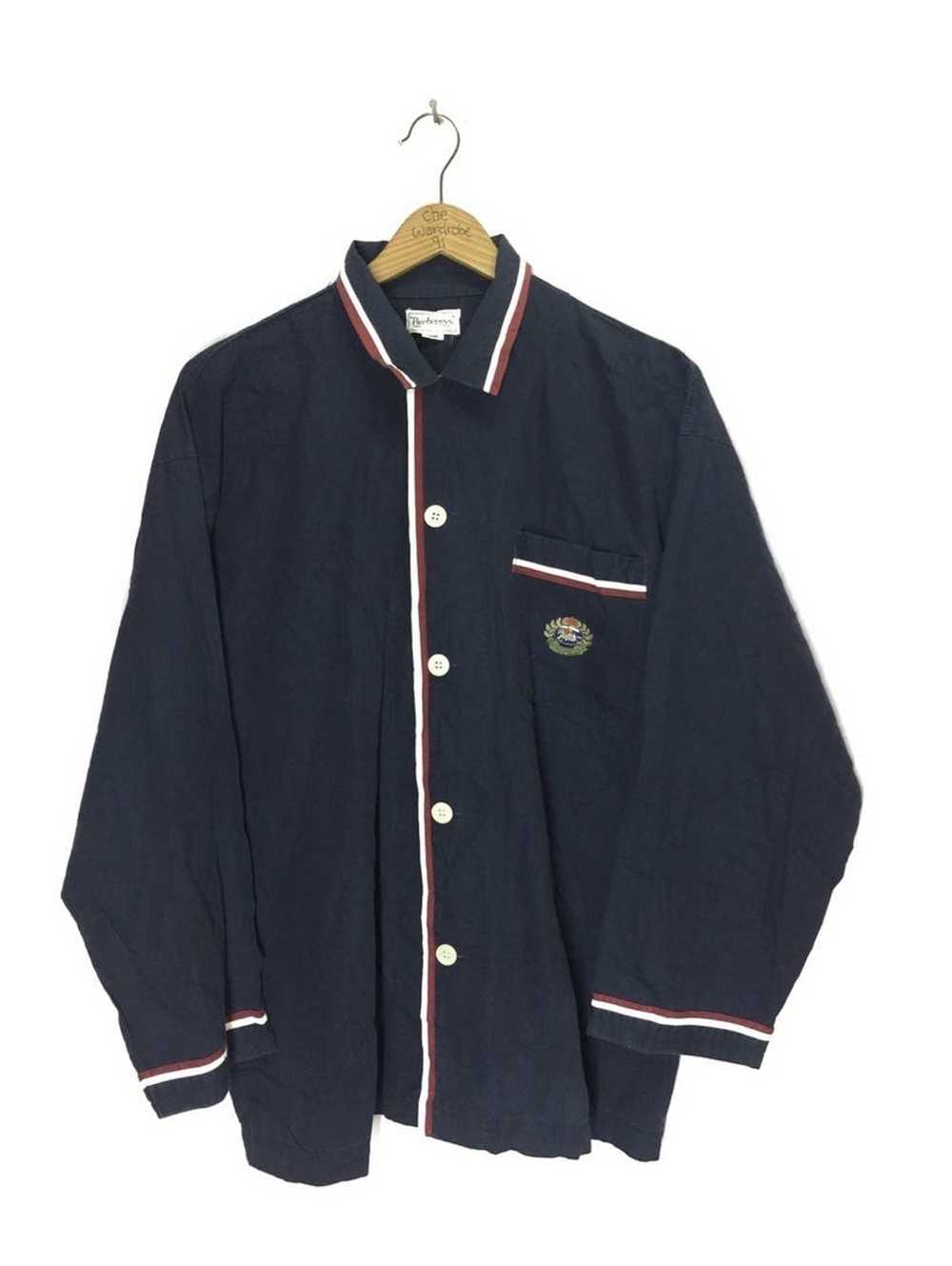 Burberry Vintage Burberry Long Sleeve Button Up - image 1