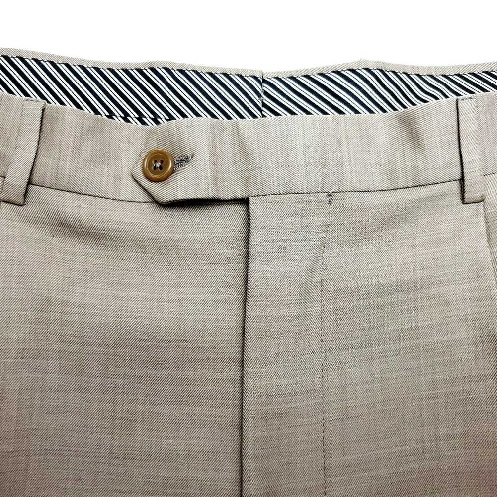 Paul Fredrick Paul Fredrick Wool Dress Pants 34/3… - image 4