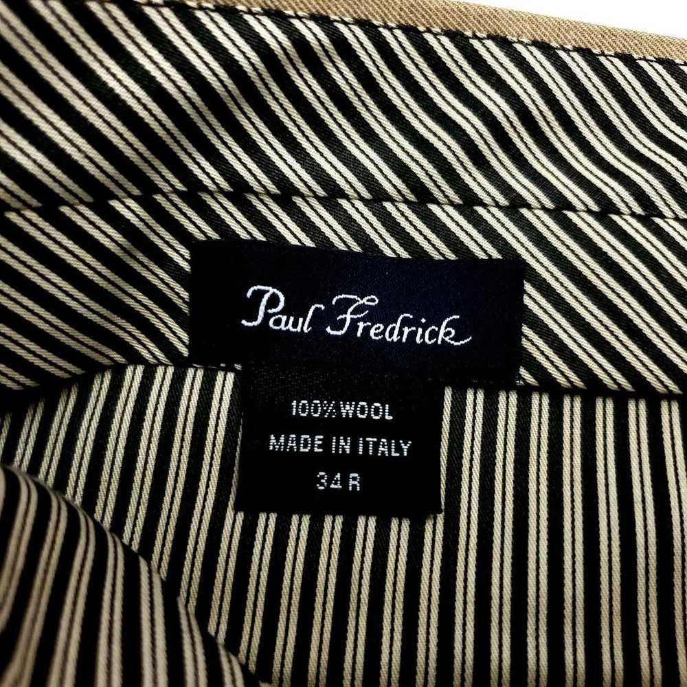 Paul Fredrick Paul Fredrick Wool Dress Pants 34/3… - image 6