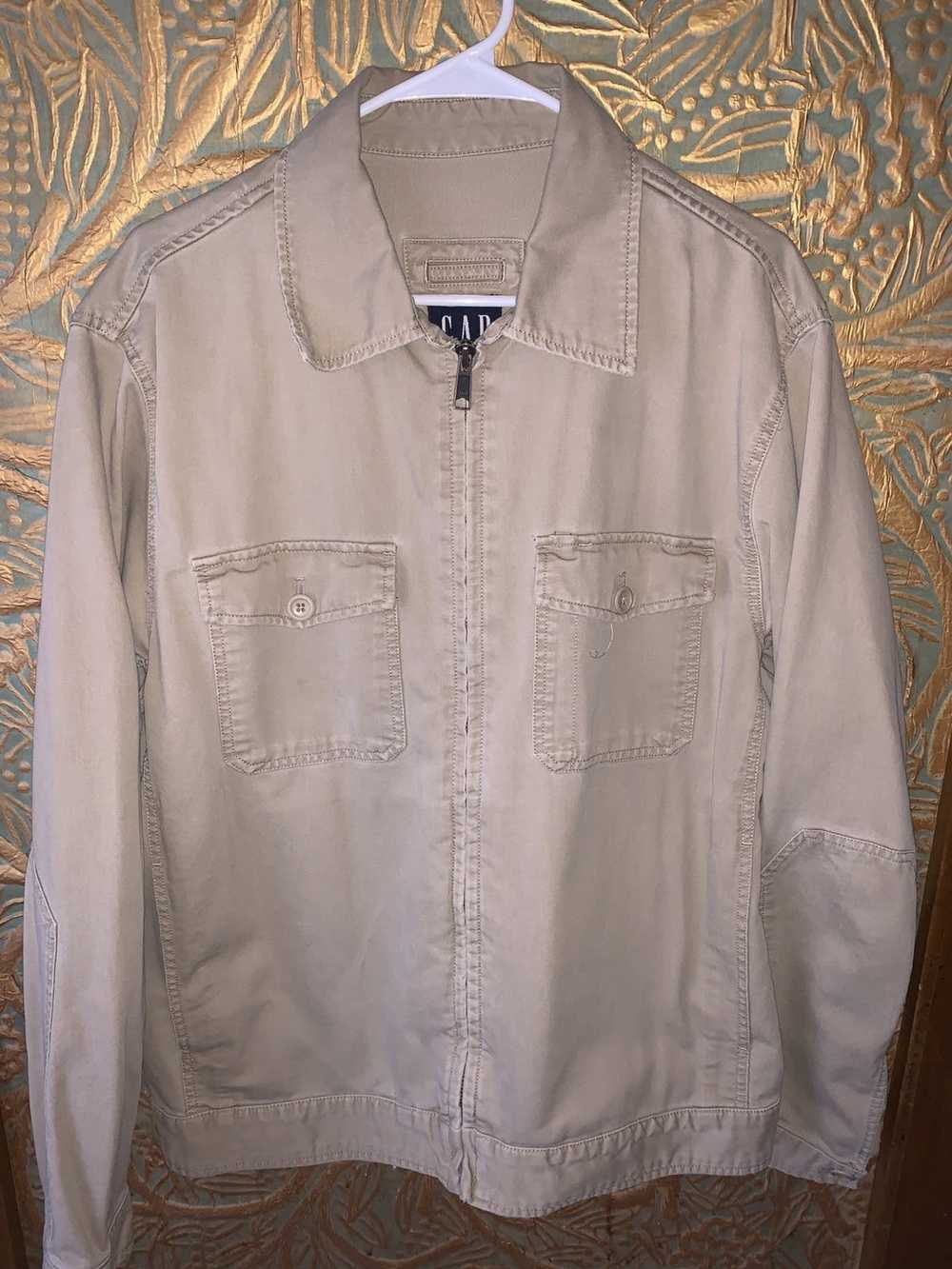 Gap Vintage Zip Up Collar Jacket (Large) - image 1