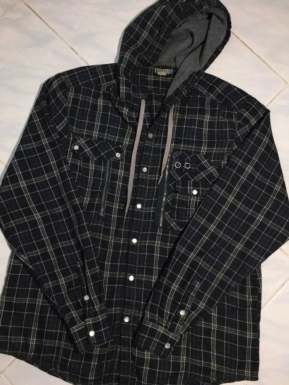 Cowboy Equipment × Other × Vintage Flannel Hooded… - image 3