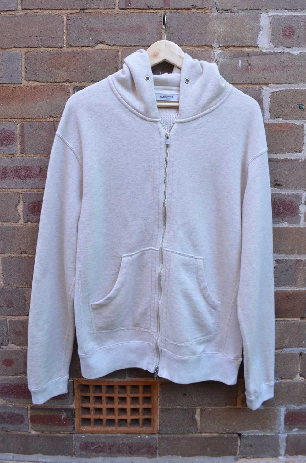 Nonnative Dweller Full Zip Hoody Cotton Sweat Oat… - image 1