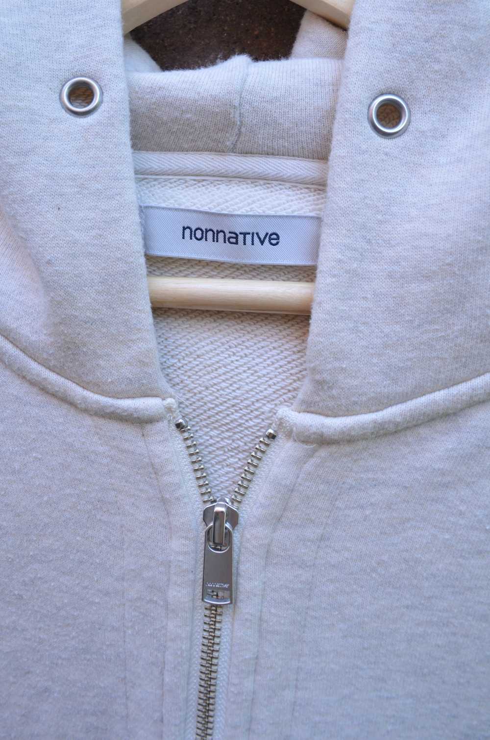 Nonnative Dweller Full Zip Hoody Cotton Sweat Oat… - image 2