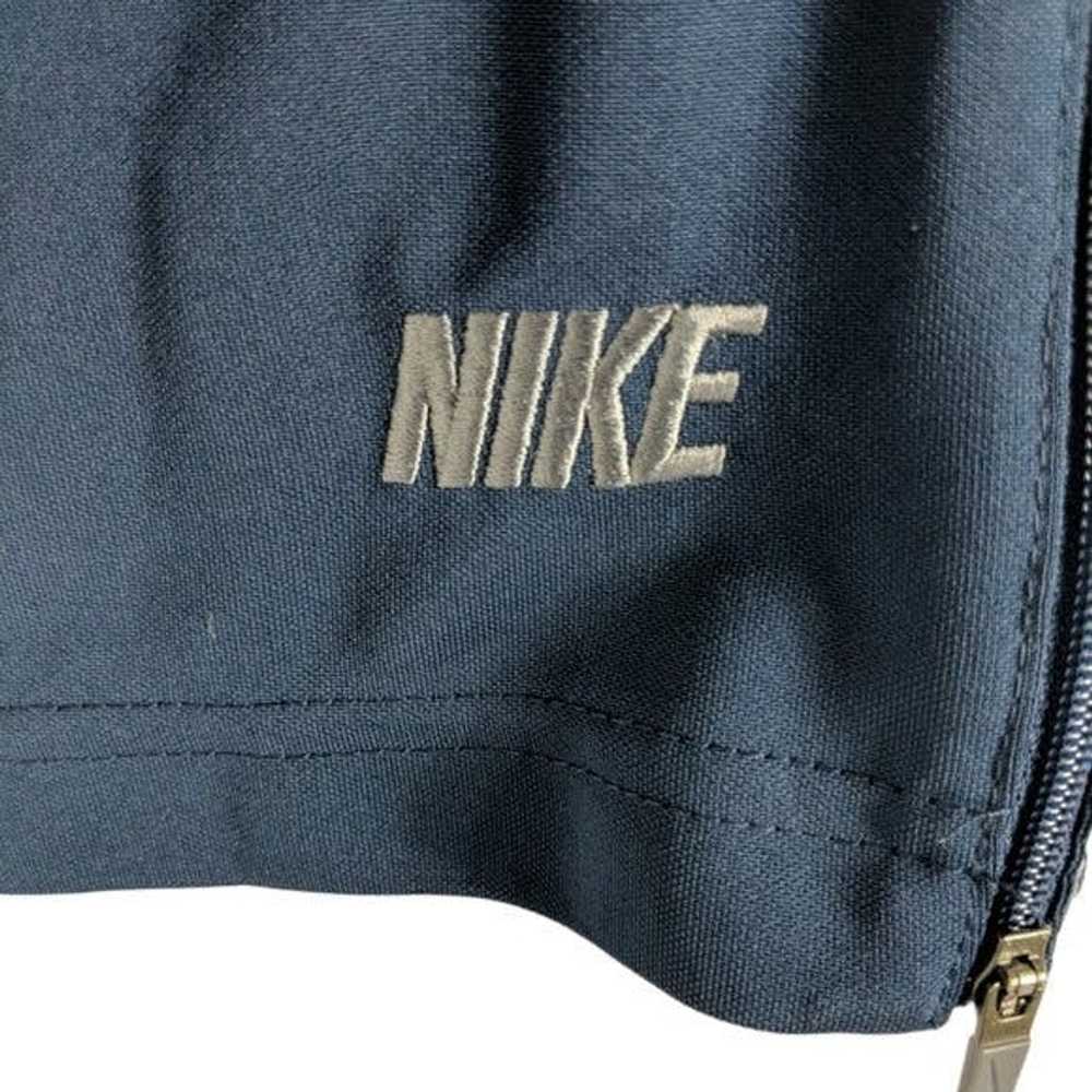 Nike Nike Training Athletic Pants Med Blue Zipper… - image 5