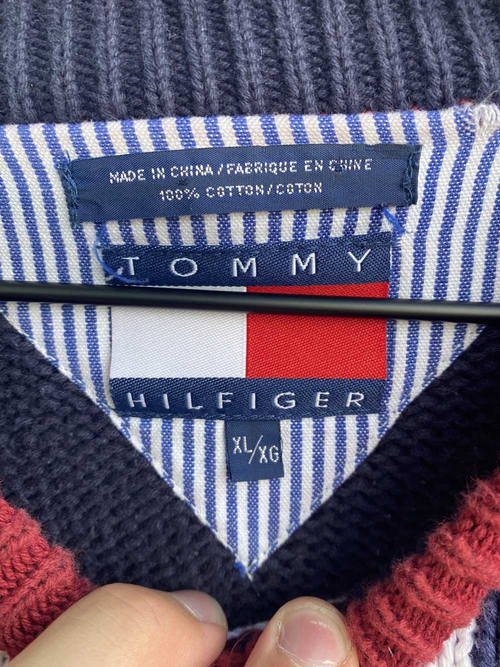 Tommy Hilfiger Vintage 90s Tommy Hilfiger Sweater - image 3