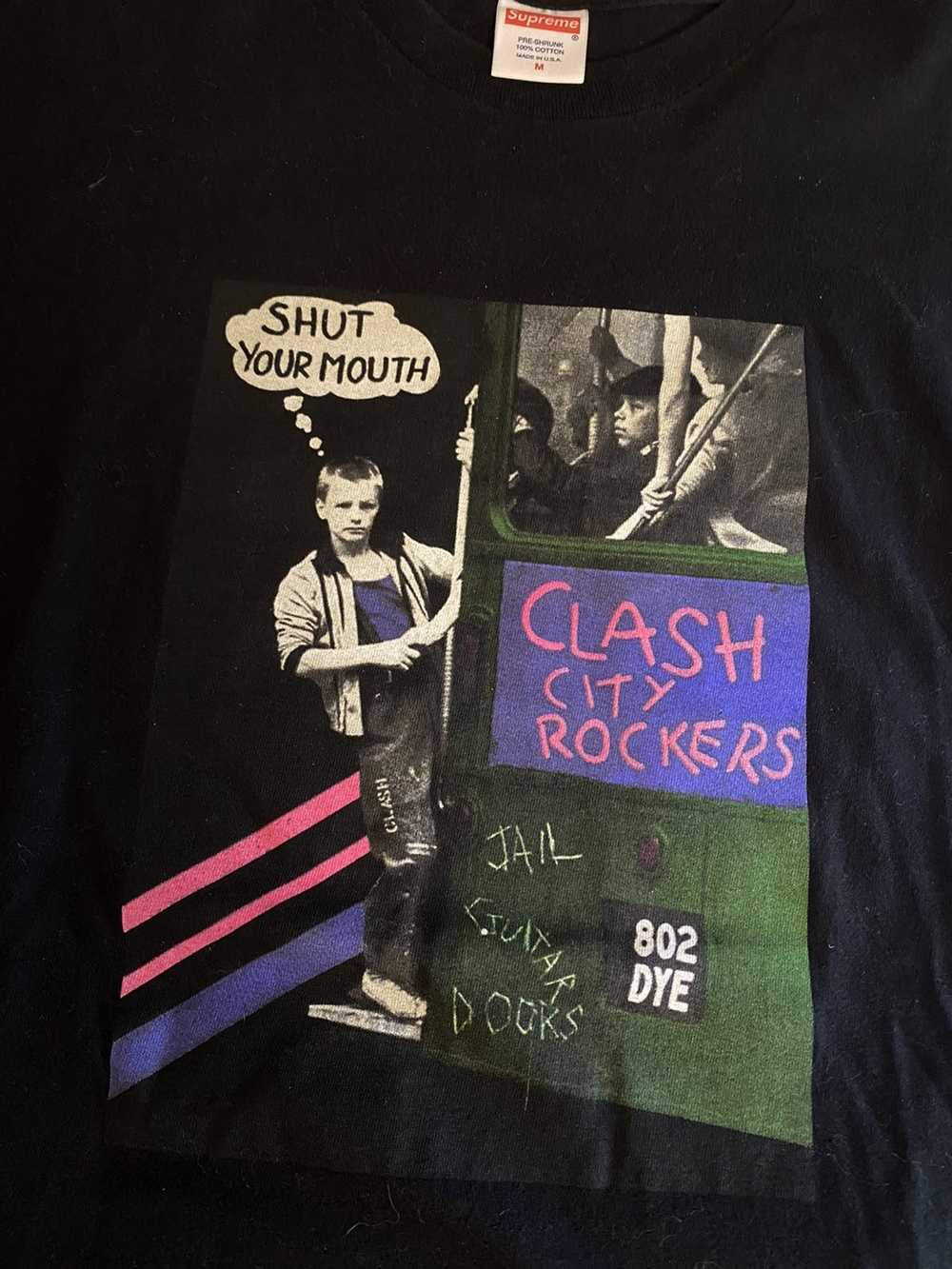 Supreme clash city rockers ss10 tee - image 2