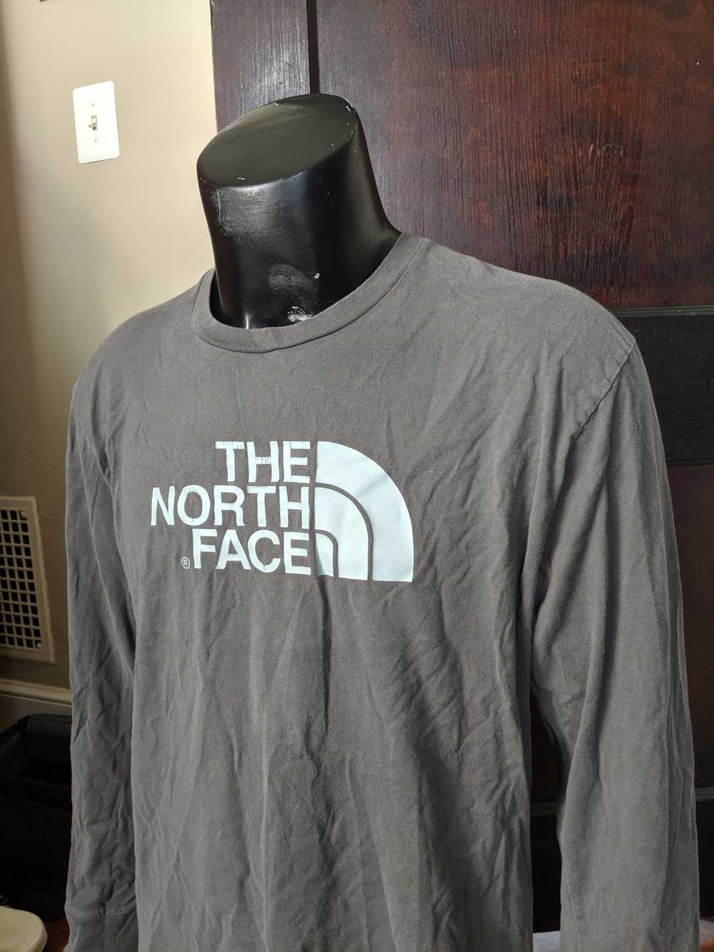 The North Face Big logo print long sleeve shirt - image 2