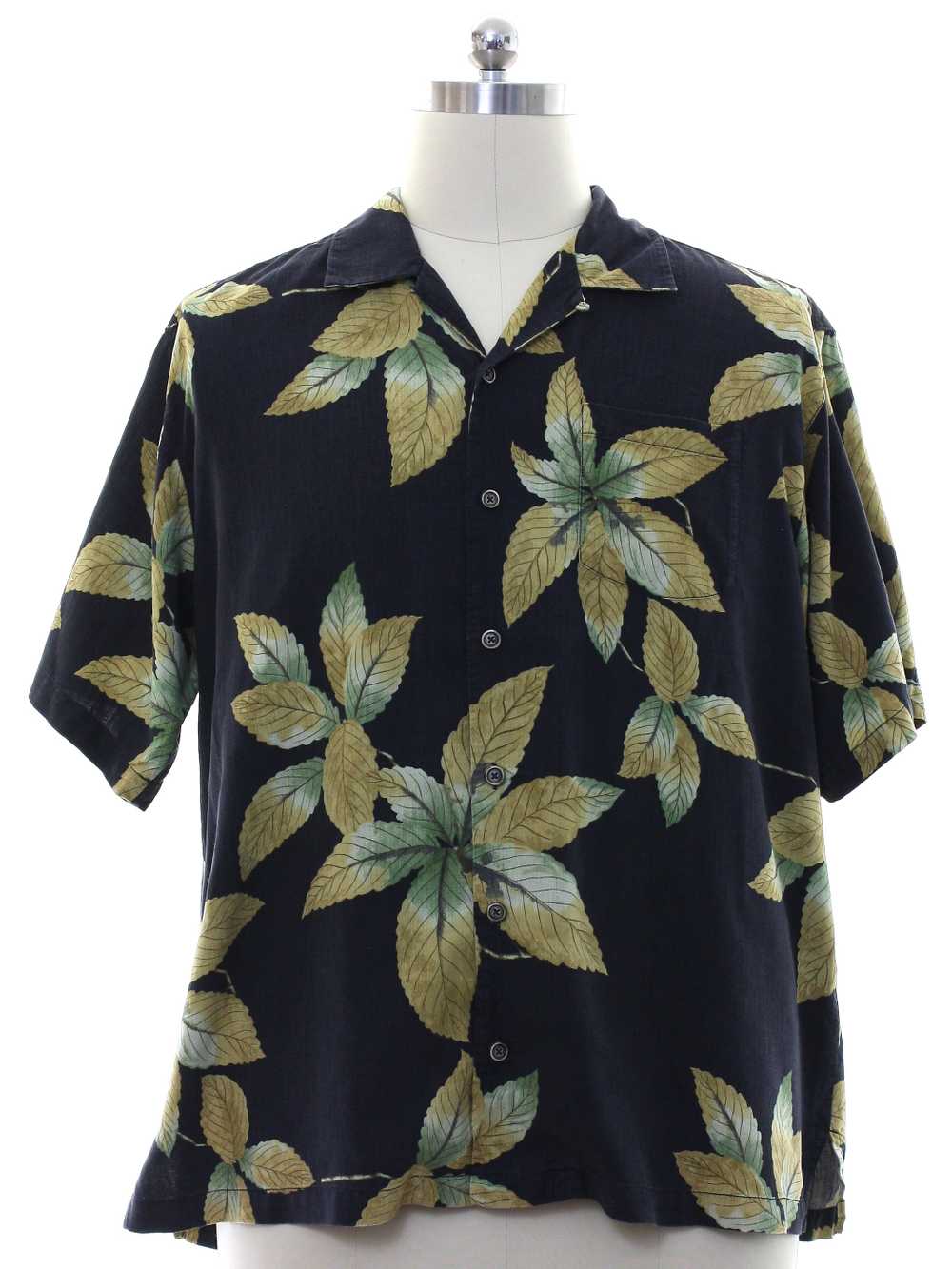 1990's Tommy Bahama Mens Silk Hawaiian Shirt - image 1