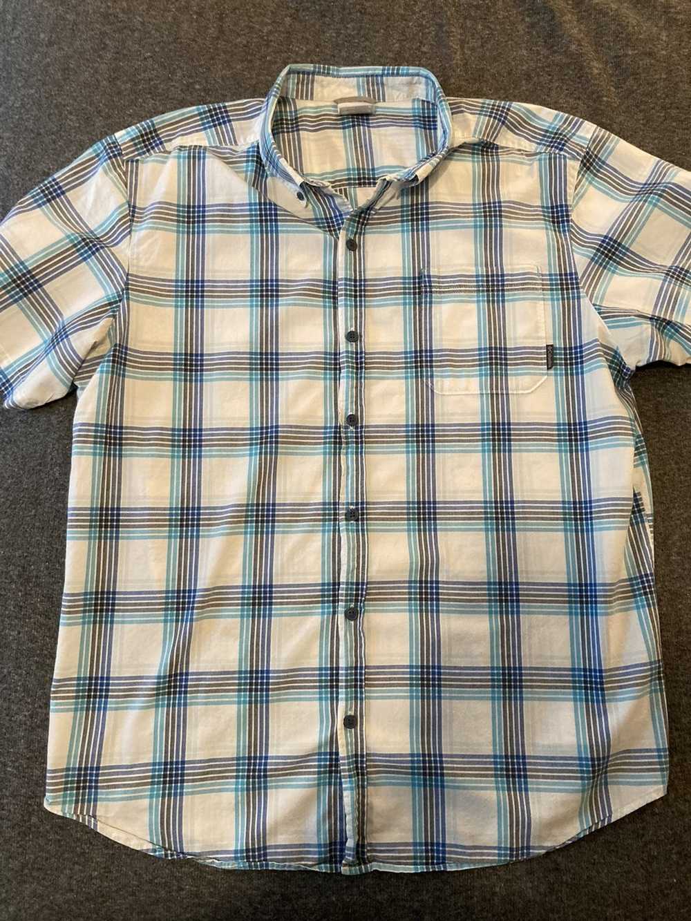 Columbia Columbia Blue Plaid S/S Shirt - image 2