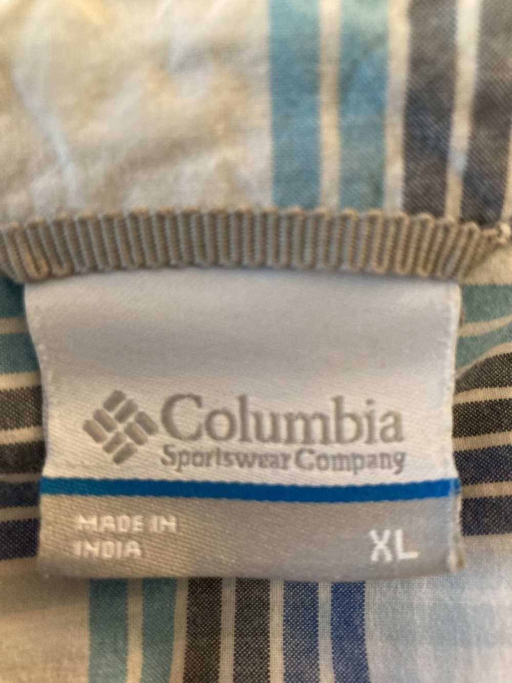 Columbia Columbia Blue Plaid S/S Shirt - image 3