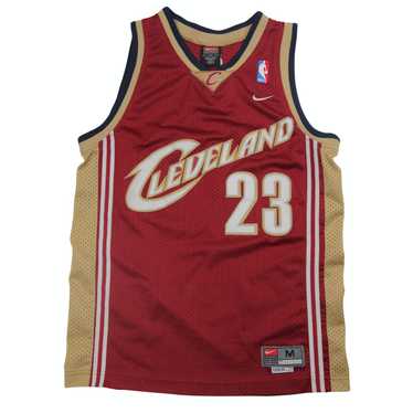 Cleveland Cavaliers #23 Lebron James Nike Jersey Youth M +2 Length White  NBA