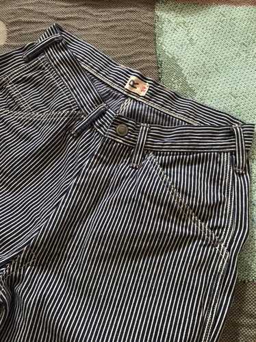 45rpm 45rpm | “Hickory Stripes Pants”-Cropped Indi