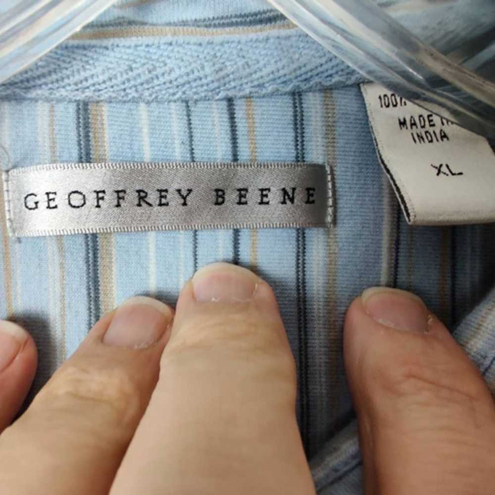 Geoffrey Beene Geoffrey Beene Blue Button Down Sh… - image 5