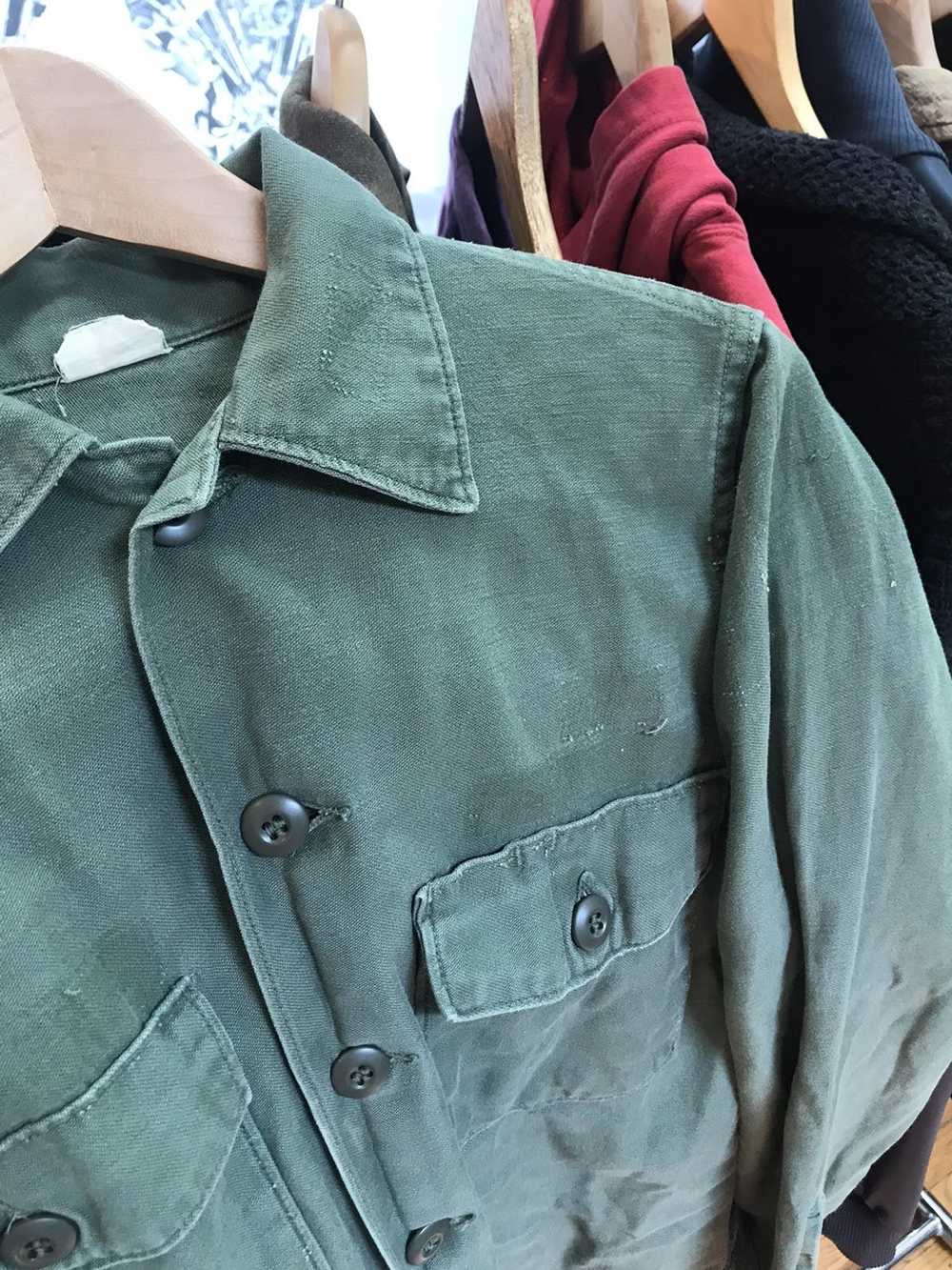 Military × Vintage Vintage og107 shirt with graph… - image 4