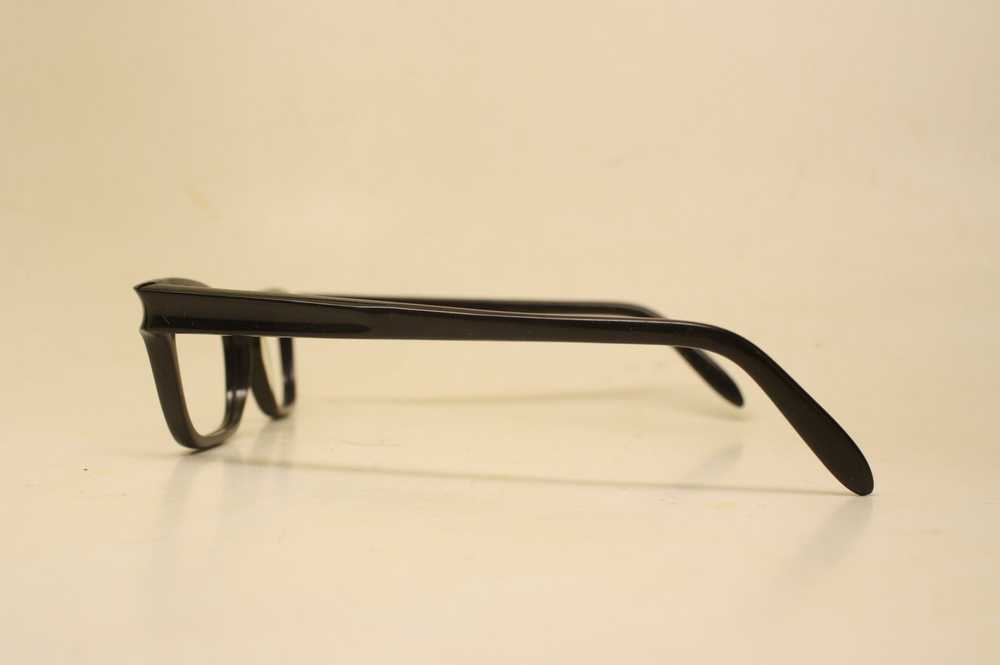Vintage Black Eyeglasses Unused New Old stock Vin… - image 2