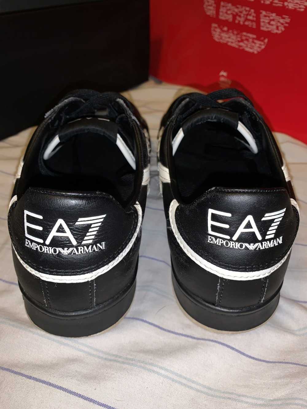 Armani (RARE) EA7 Low top leather sneakers - image 3