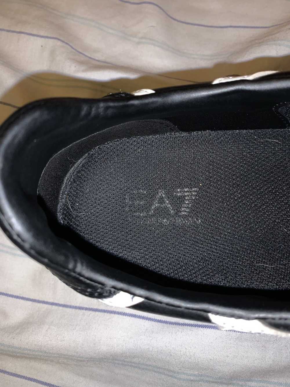 Armani (RARE) EA7 Low top leather sneakers - image 5