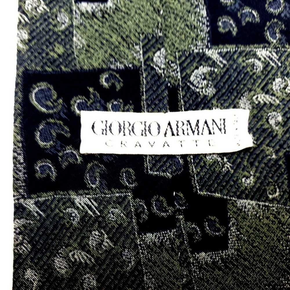 Giorgio Armani Giorgio Armani Cravatte Silk Tie W… - image 3
