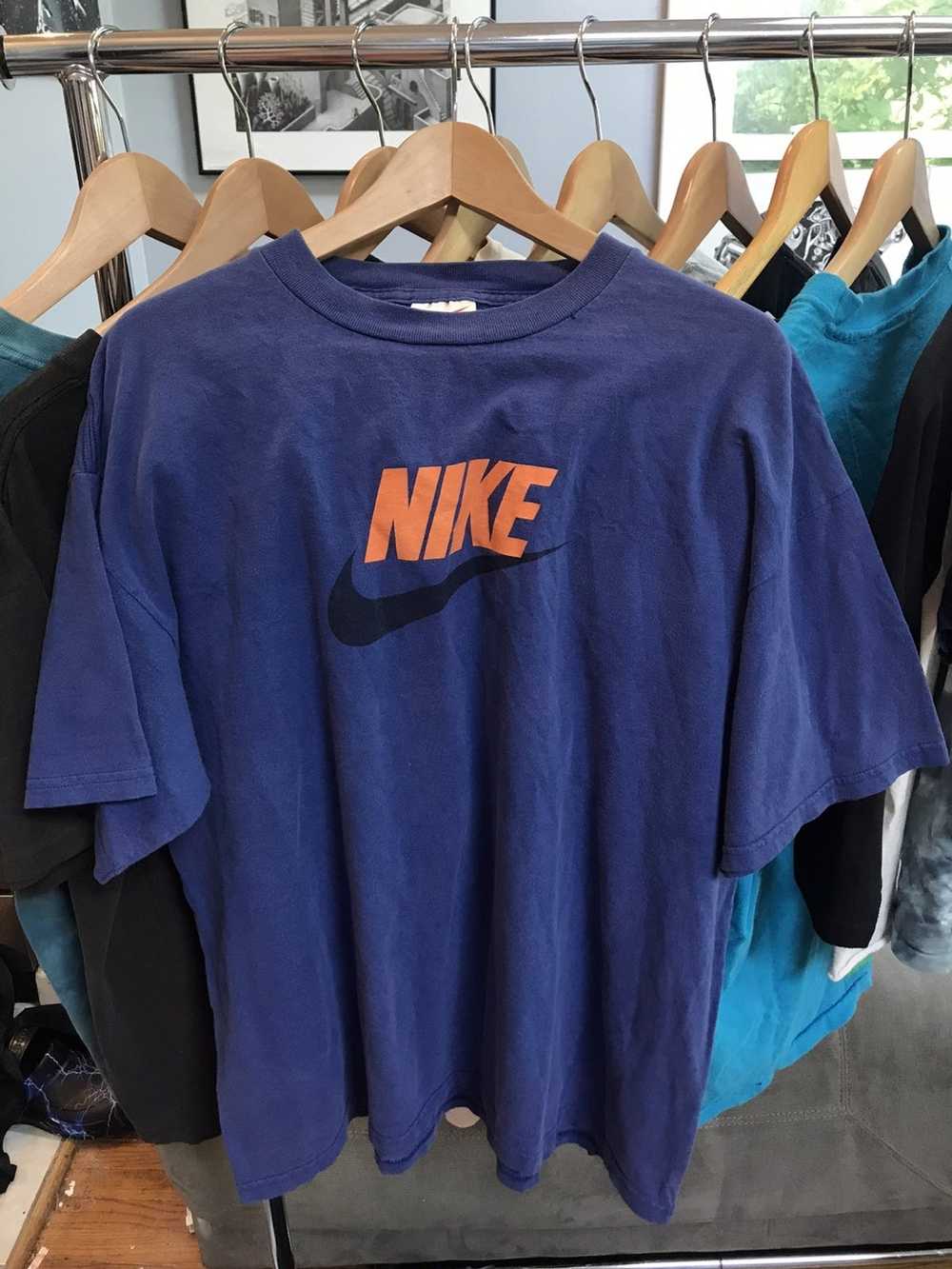 Nike × Vintage Vintage nike logo tee - image 1