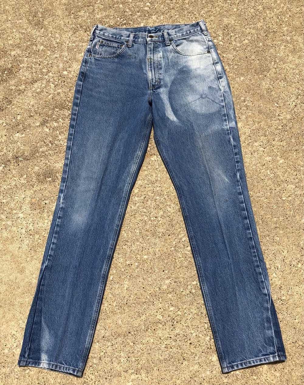 Carhartt Vintage Faded Carhartt Jeans - image 2