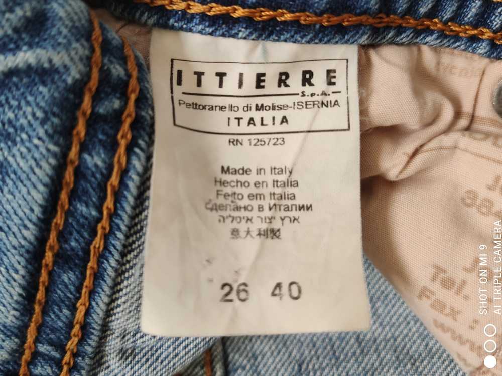 John Galliano Galliano blue ripped Italian jeans - image 6
