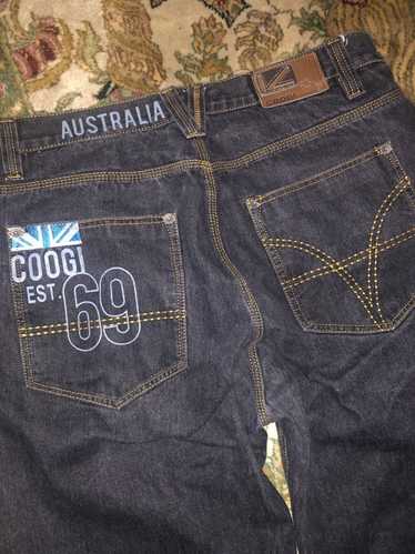Coogi × Vintage VTG COOGI Black Baggy Denim Jean S