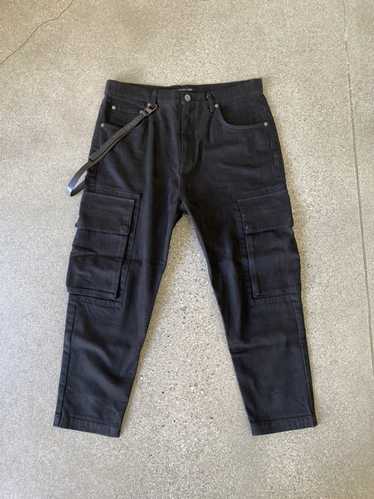 Helmut Lang Cropped Cargo Jeans