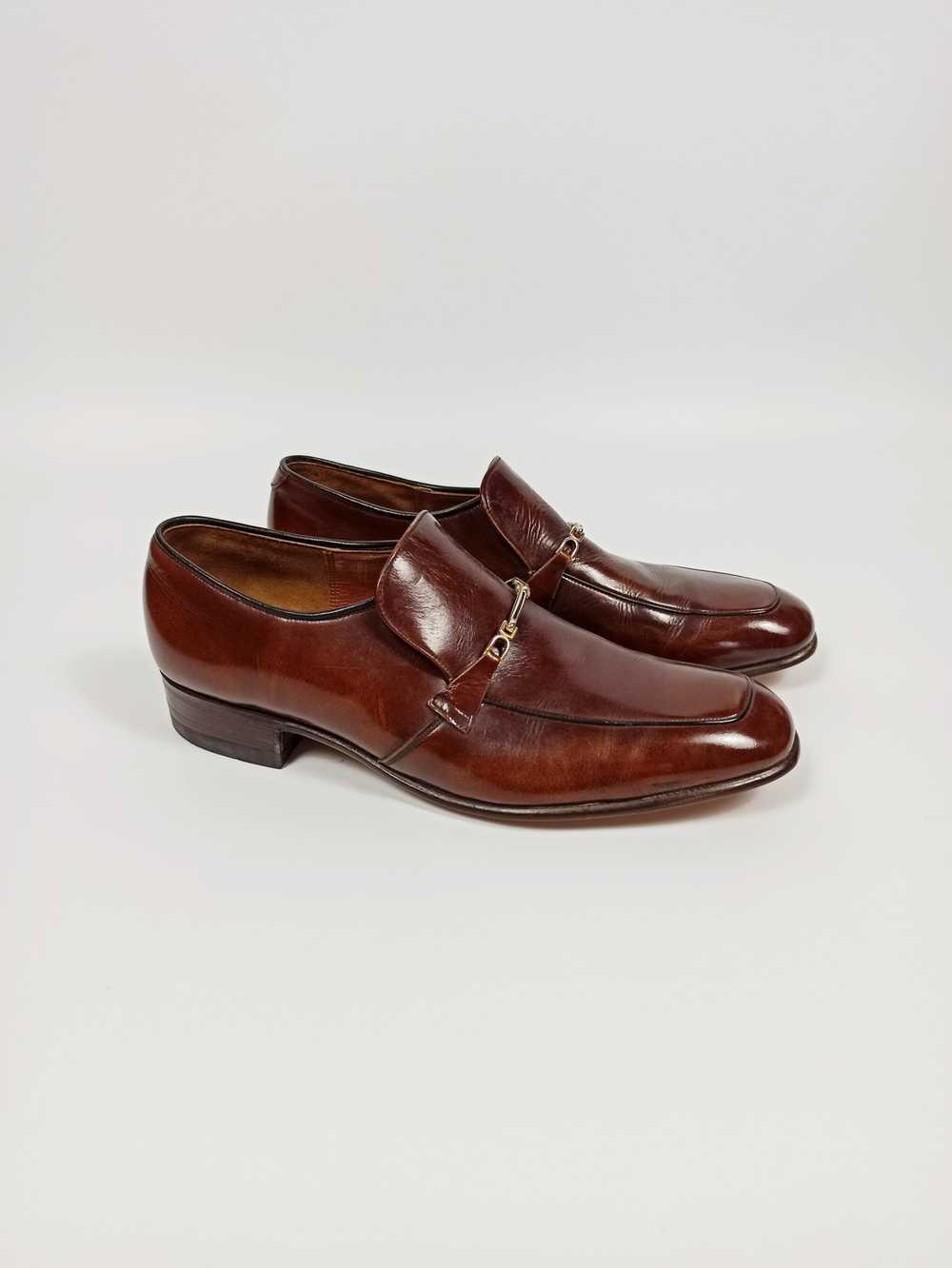 Barker Barker Loafers size 7 Brown Leather shoes … - image 1