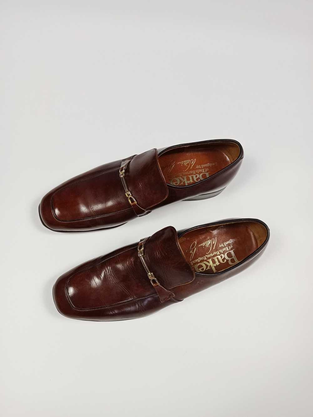 Barker Barker Loafers size 7 Brown Leather shoes … - image 2