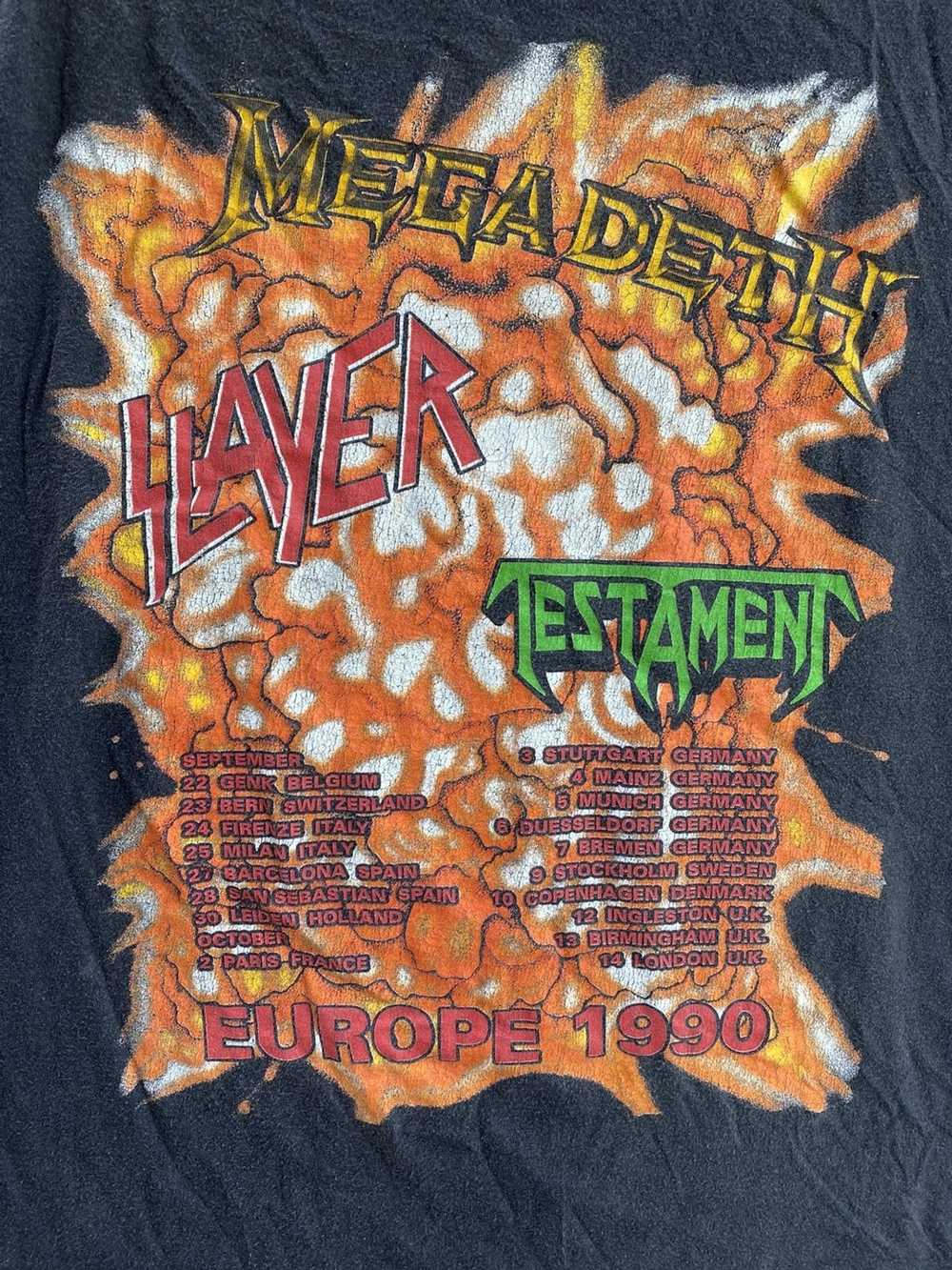 Megadeth × Slayer × Vintage Vintage Clash Of The … - image 9
