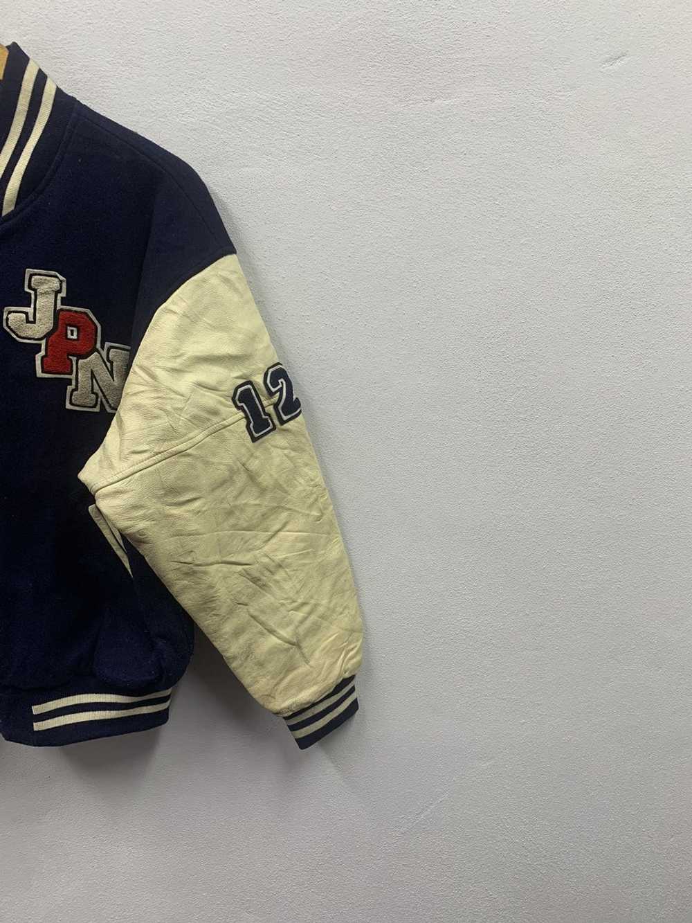 Hockey × Leather Jacket × Varsity Jacket Vintage … - image 4