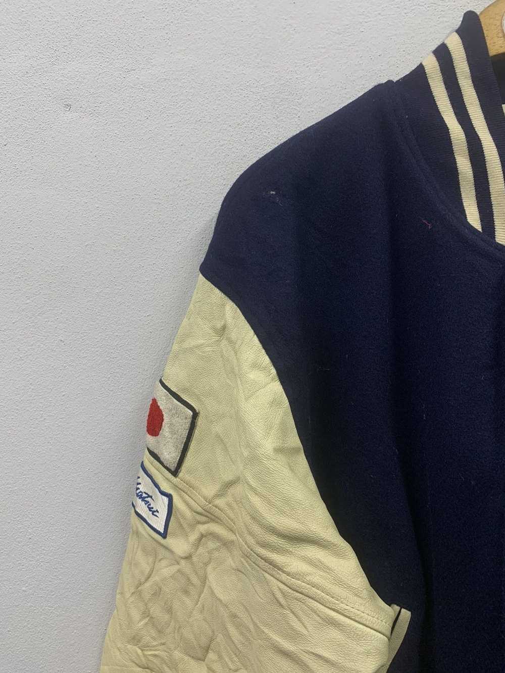 Hockey × Leather Jacket × Varsity Jacket Vintage … - image 7