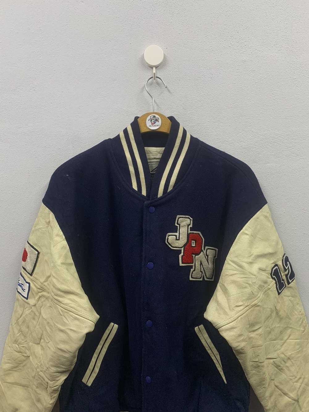 Hockey × Leather Jacket × Varsity Jacket Vintage … - image 8