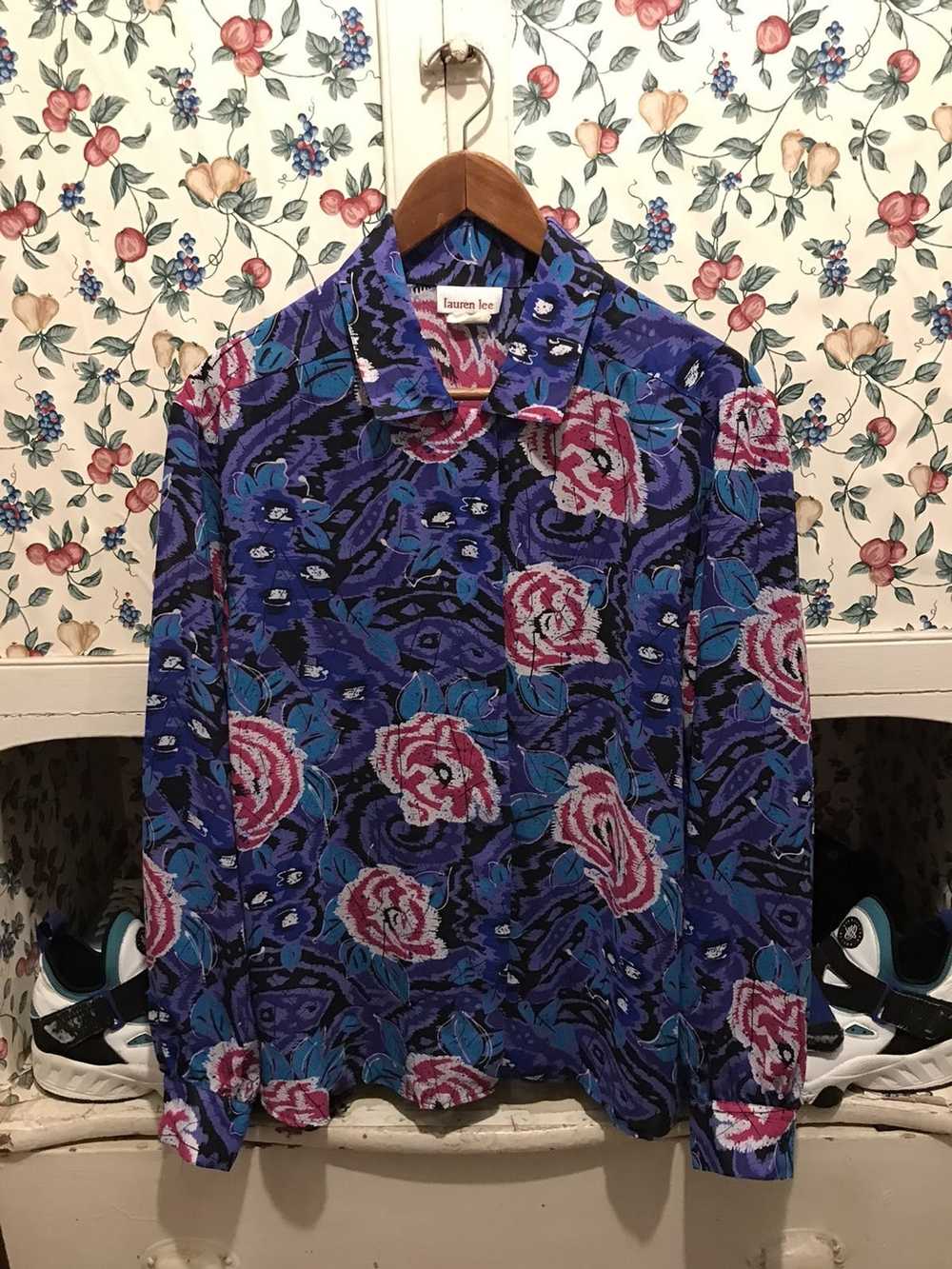 Vintage Vintage 90s Lauren Lee Button Up Shirt - image 1