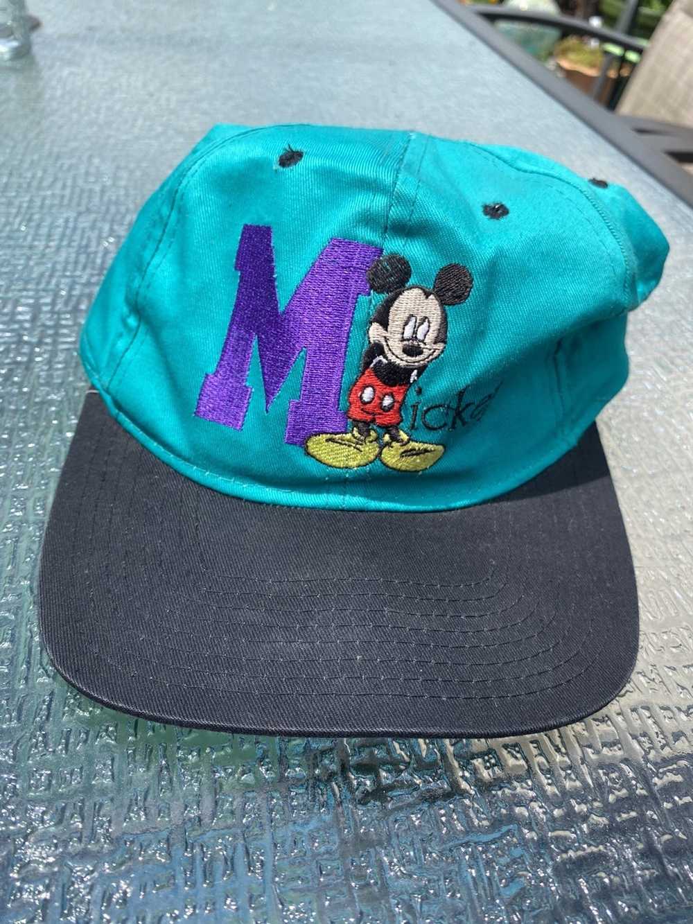 Disney Vintage mickey mouse snapback hat - image 1