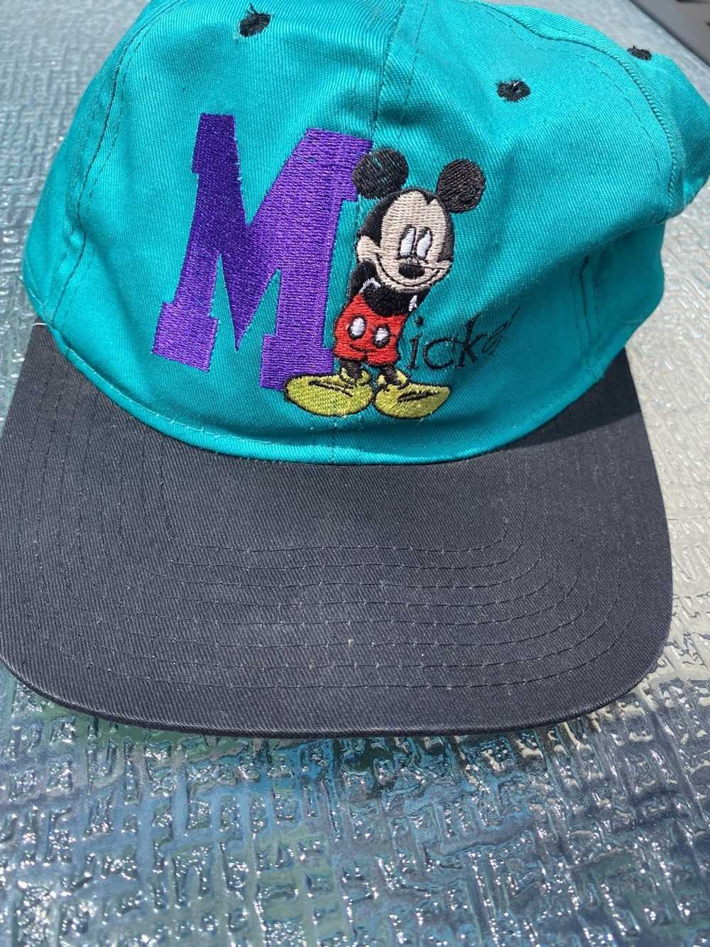 Disney Vintage mickey mouse snapback hat - image 2