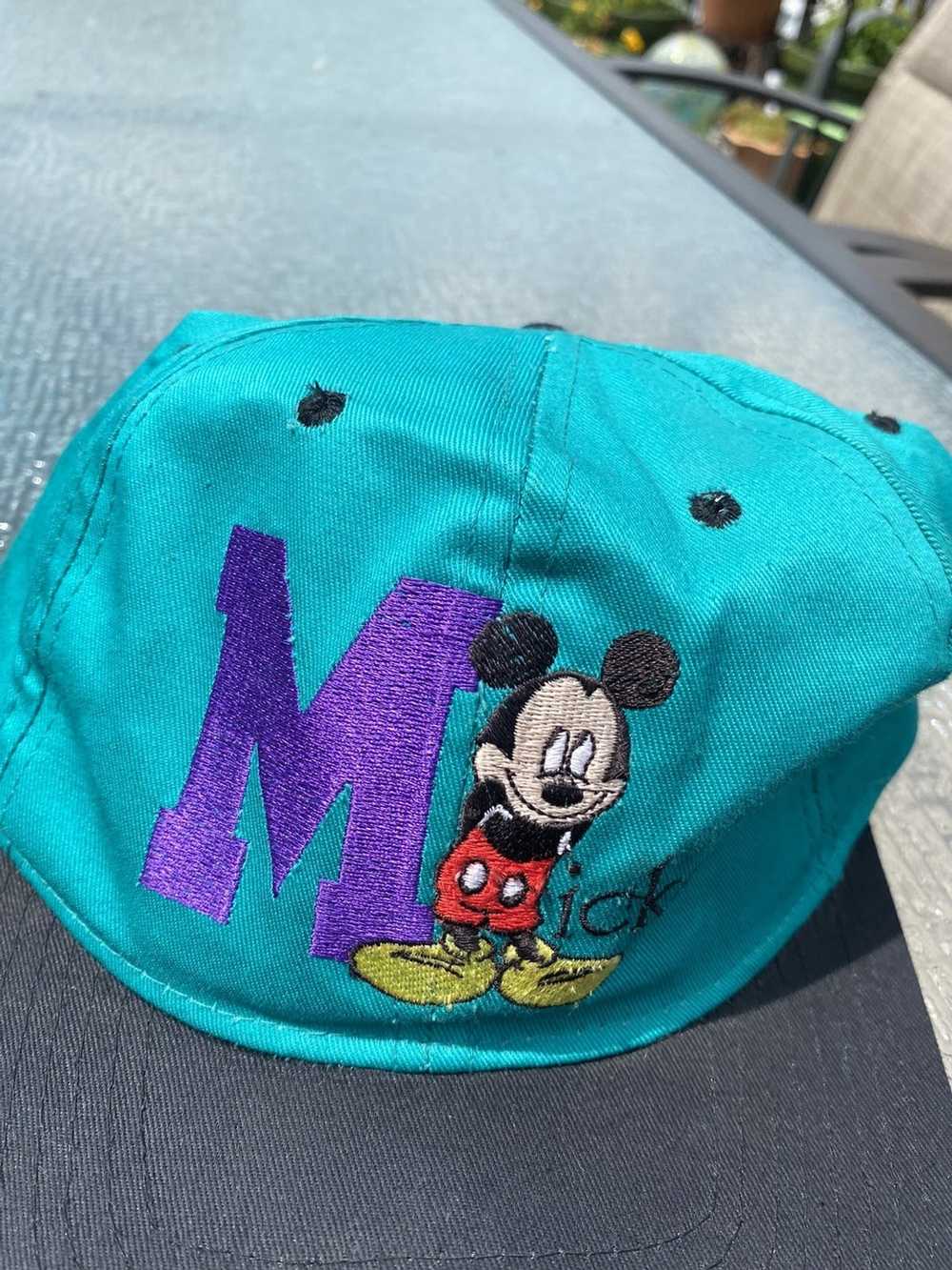 Disney Vintage mickey mouse snapback hat - image 3