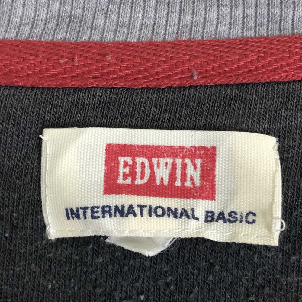 Edwin × Vintage Vtg Edwin International Basic Swe… - image 6