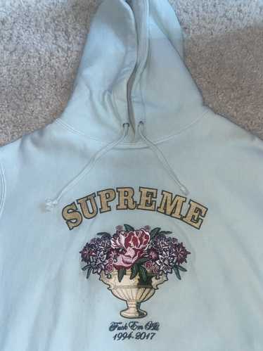 Supreme Supreme embroidery hoodie - Gem